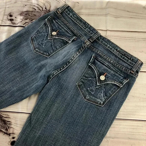 Vigoss Blue Bootcut Jeans Size 9 - Picture 6 of 8